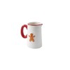 CGB Giftware | Christmas Gingerbread Man Milk Jug | Gingerbread