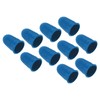 PATIKIL 0.71x1.14 Inch Rubber Finger Tips, 10 Pack Silicone Thumb