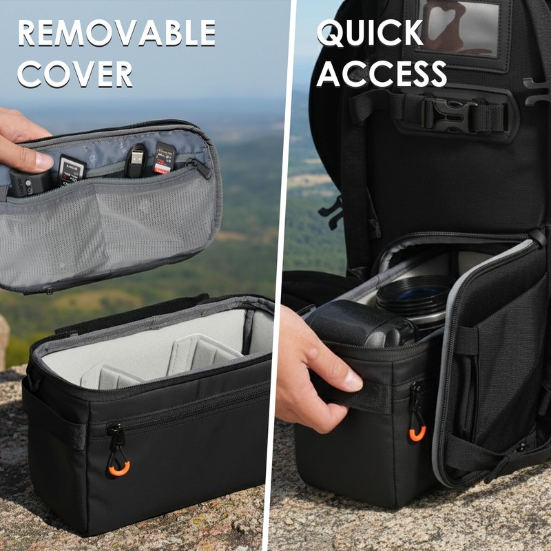 TARION Padded Camera Insert Bag Protective Framed DSLR Inner Case