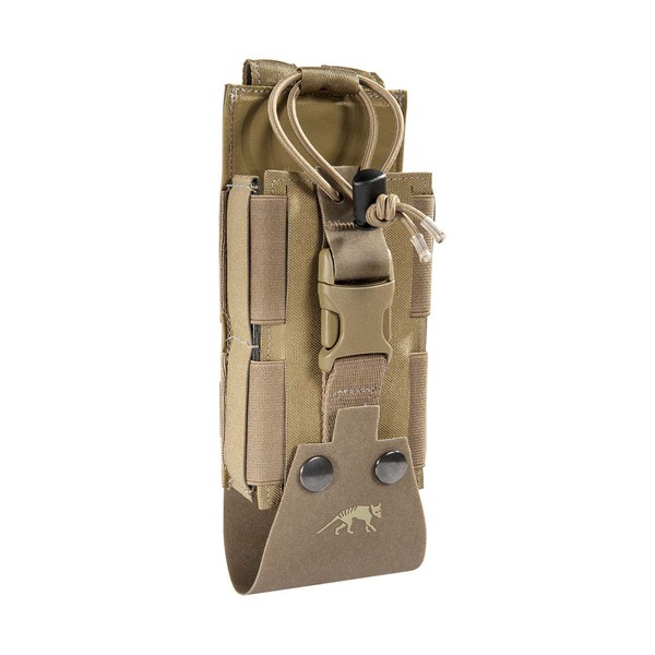 Tasmanian Tiger TT Tac Pouch 2 Radio MKII Radio Bag for SEM 52 S Compatible with Molle (Khaki)