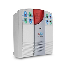 8-Channel Wireless Emergency Bell Receiver DF-440RS/FM Long-Range Emergency Bell Receiver/Call Bell Wireless Sensor Receiver