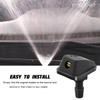 Sandfren 2PCS Car Front Windshield Washer Nozzles, 0.31" Adjustable Single