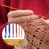 Tunisian Crochet Hook Set Knooking Needles Large Crochet Hooks 6