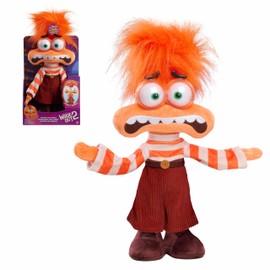 Inside Out 2 Shaking With Anxiety Feature Plush, Kids Toys for Ages 3 Up by Just Play