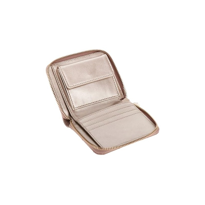 GUESS Yarmilla SLG Zip Around Wallet S Taupe, taupe, Elegant