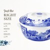Spode Blue Italian Round Covered Deep Dish | 2 Quart