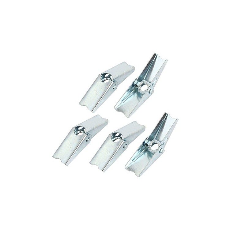 uxcell M10 Dia Female Thread Spring Loaded Hollow Wall Anchor