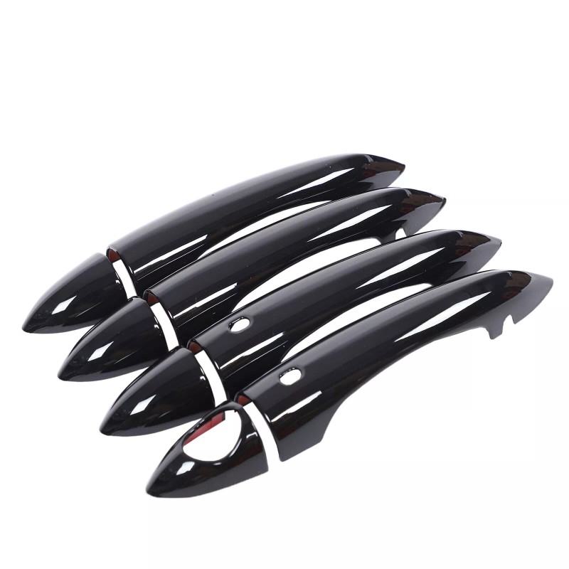 e-power-auto-Trim For Alfa Romeo Giulia 17-22 Black Side Rearview Mirror