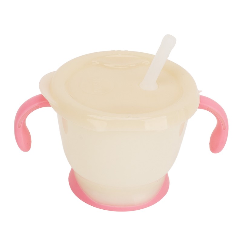 3PCS Baby Straw Cup 150ml Spill Proof Toddler Baby Training