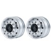 AXspeed Metal front rims, 2 pieces wheel hubs for 1:14