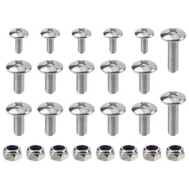 MOTOALL 25 Piece Fender Bolts Screws Nut Mount Kit Plastics Hardware Replace for Yamaha Banshee