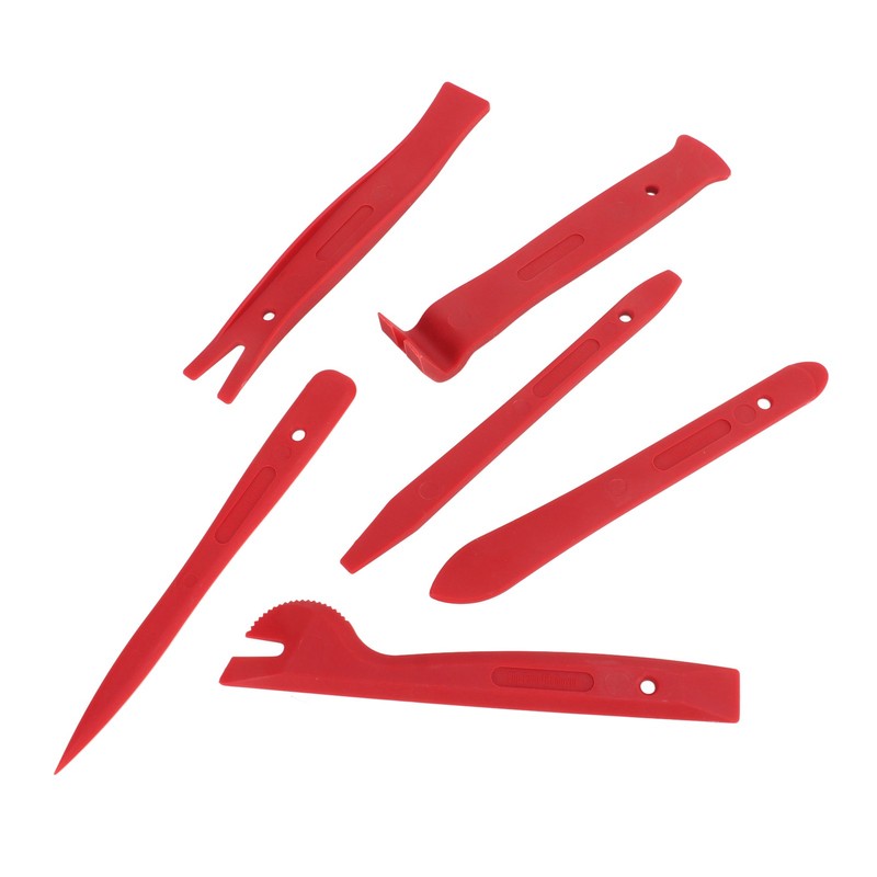 6 Pcs Auto Trim Removal Tool Set Door Panel Fastener