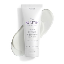 ALASTIN Skincare SilkSHIELD Mineral Sunscreen for Face SPF 30 (1.9 oz) | Lightweight Sunblock Lotion | Daily Moisturizer | Fragrance-Free