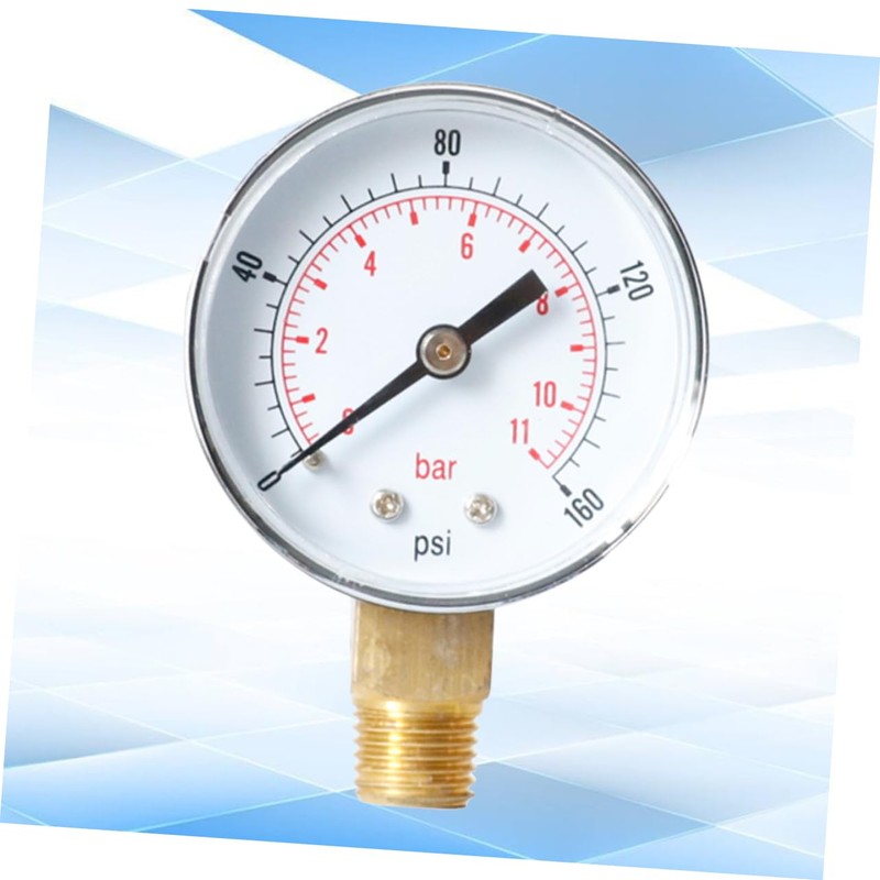 CHILDWEET Psi High Precision Npt Pressure Gauge for Compact Design