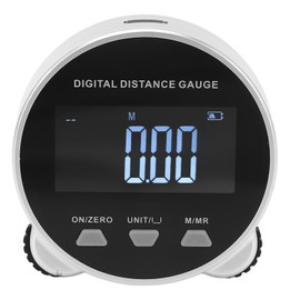 Medidor de Distancia Digital, Avanzado y Cinta Métrica Regla Rodante Beast con Pantalla Digital de Alta Capacidad Medición Inteligente Utensilio Compacto con Pantalla LCD Vibrante