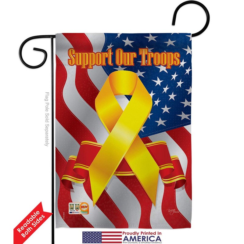 Happy Birthday America Garden Flag - Pack Patriotic Fourth of