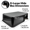 Pangea Reptile Hide Box (F - X-Large 16.25"x11"x4.5") - Fits