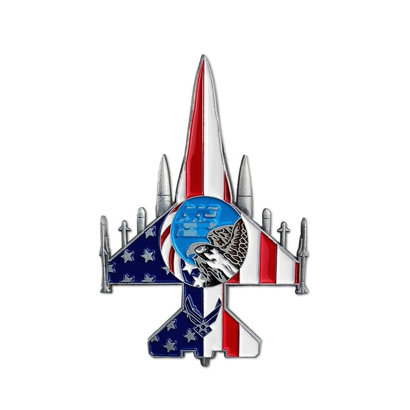 US Air Force Aircraft Shaped Challenge Coin – Airman Gifts
