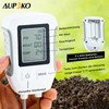 Aupoko Digitaler 3-in-1 Bodentester mit Doppelsonde für die Präzisionsmessung von