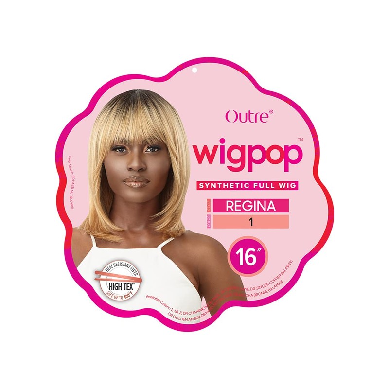 Outre Wigpop Full Wig REGINA (DR Cherry Wine)