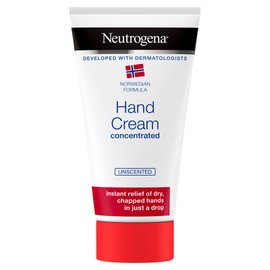 Neutrogena Norwegian Formula Hand Cream Concentrated Unscented, Immediate and Lasting Relief With Glycerin, 75 ml (300 Applications)