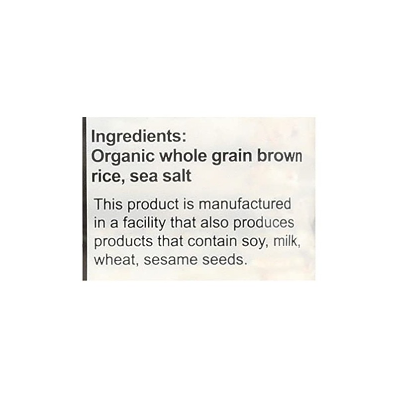 Suzie's Organic Brown Rice Cake Thins|12 Pack|Lightly Salted Low Sodium|USDA