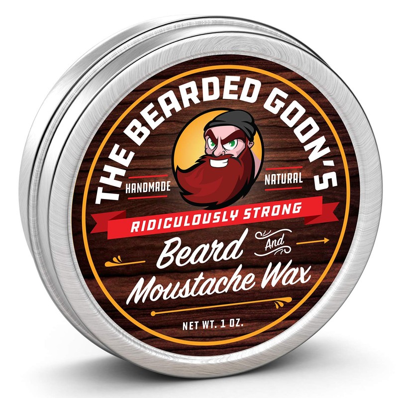 The Bearded Goon Ridiculously Strong Mustache and Beard Wax for