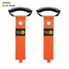 Easy-Carry Wrap-It Storage Straps - 22” (2-Pack) Blaze Orange –