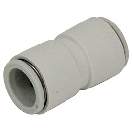 SK11 One-Touch Pipe Fitting Straight for 0.5 inch (12 mm) Hose KQ2H12-00A