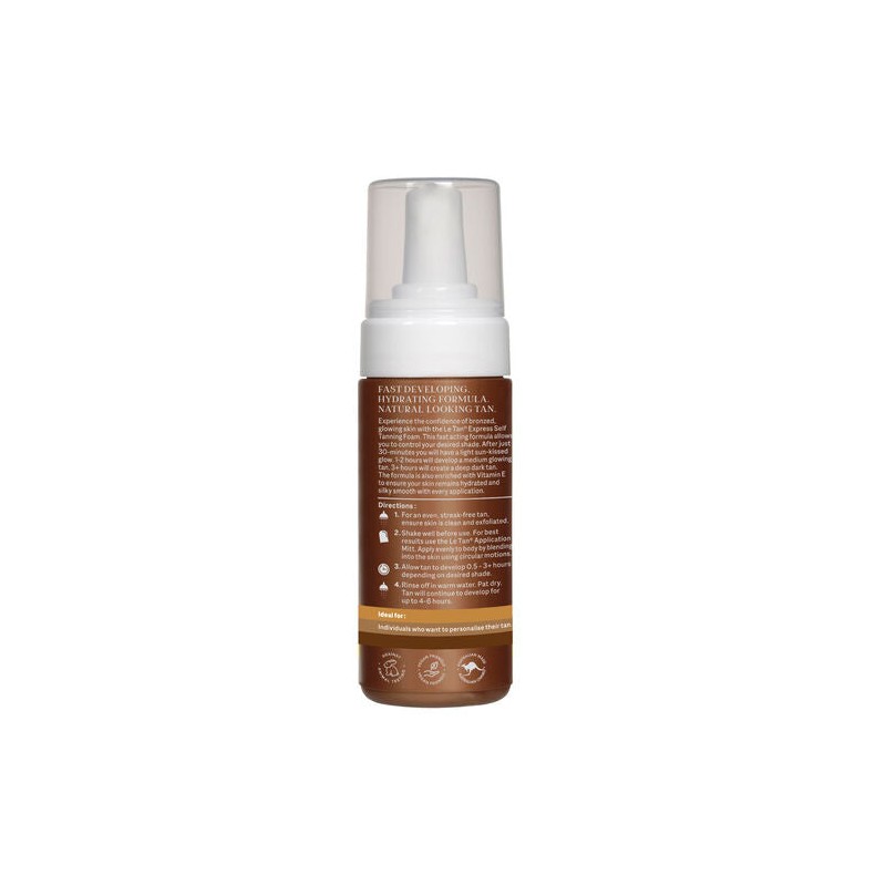 Le Tan Express Tan Self Tanning Foam 110mL
