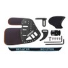 BICASTER ASA Finger Tabs Cowhide Face+Aluminum Plate for Olympic Recurve