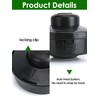 YOUSHARES Trimmer Mower Head M10 x 1.25 for Brush Cutter,