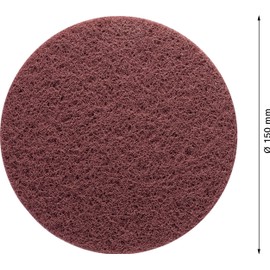 Bosch 1 x Expert N880 Non-Woven Discs (for Sheet Steel, Stainless Steel, Diameter 150 mm, Very Fine AlOx, Professional Accessories Random Orbital Sander, Random Orbital Sander)