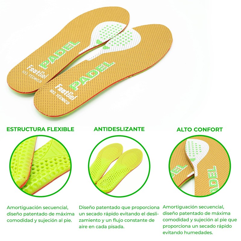 Sports Gel Insole for Padel (43 47)
