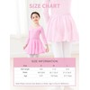 Avrigirl - Faldas de ballet de gasa para niñas pequeñas,