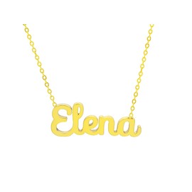 Damen-Halskette mit Namen, Edelstahl, mit Original-Geschenkbox, personalisierter Schmuck für Freunde, Brautpaar Only Faith, standard, Edelstahl, Nicht zutreffend.