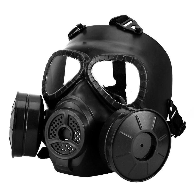 Full Face Gas Simulation Mask Military Reality CS Field Protective