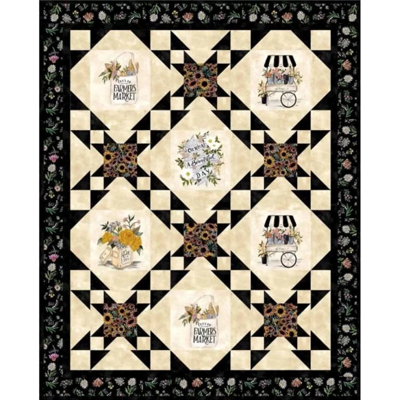 Michael Miller - Flower Market - Daffodils - Multi