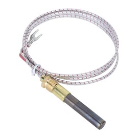 Fdit Fireplace Thermopile, Copper High Temperature Resistant 36 Inches Corrosion Resistant Thermo Pile for Women Men for Gas Ovens