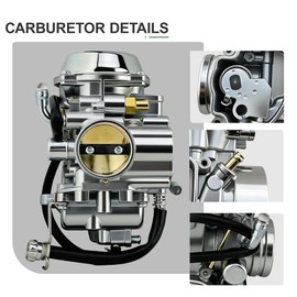 Carburetor Fit for Arctic Cat 250 300 400 2x4 4x4 ATV 1998-2001, Replacement for 0470-348 0470-352 0470-362 0470-367