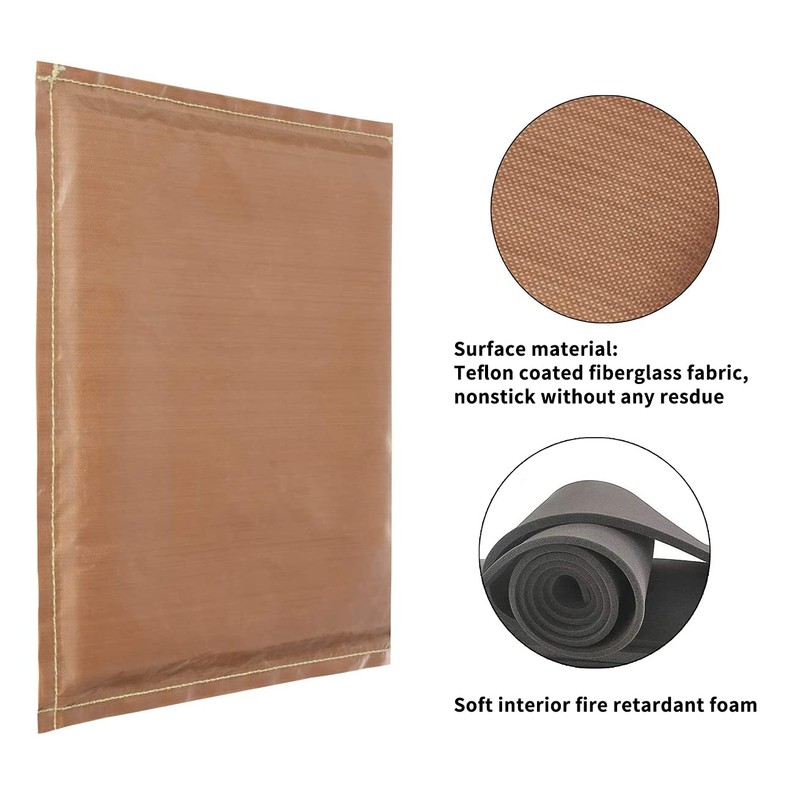 8 Pack Heat Press Pillow Mat Kits - 4 Size