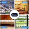 Hsthe Sea Fish Tank Thermometer with Touch Screen Function LED