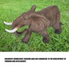Elephant Figurine Model Vivid Details High Simulation Elephant Model Ornament
