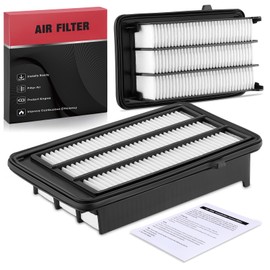 BDFHYK CA12050 2 PCS Engine Air Filter Compatible with Honda Civic 2016 2017 2018 2019 2020 2021, CR-V 2017 2018 2019 2020 2021 2022, 1.5L L4 Engine, Replace# 172205AAA00