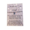 Christmas Eve Wish Bracelet Card, Christmas Eve Box Fillers For Kids, Stocking Fillers Gingerbread Design