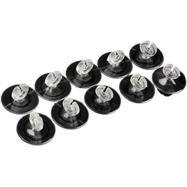 10Pcs Clear Aquarium Suction Cup,Cup Holder Sucker Tube Sucker Airline Tube Clips Holders Clamps Aquarium Air Pump Accessories for Fish Tank Tubing