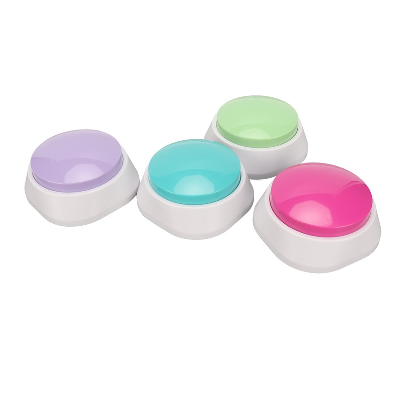 4PCs Voice Recording Button Dog Buttons for Communication Pet Training