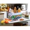 BRISA VW Collection - T1 Bus Camper Toiletry Bag Cosmetic