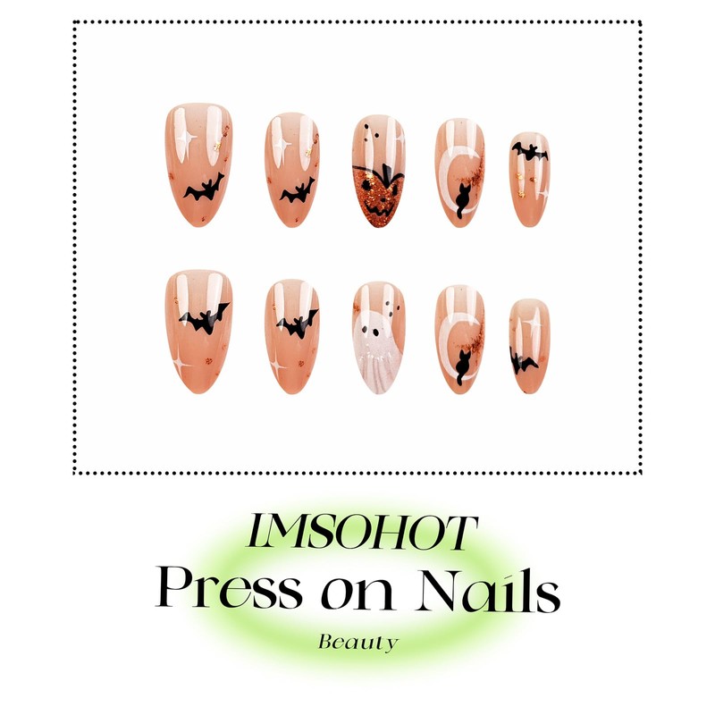 IMSOHOT Press on Nails IMCRJ1907