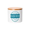 Fabulous Ceramic Jar with Lid Bamboo - Certified Grandmother of